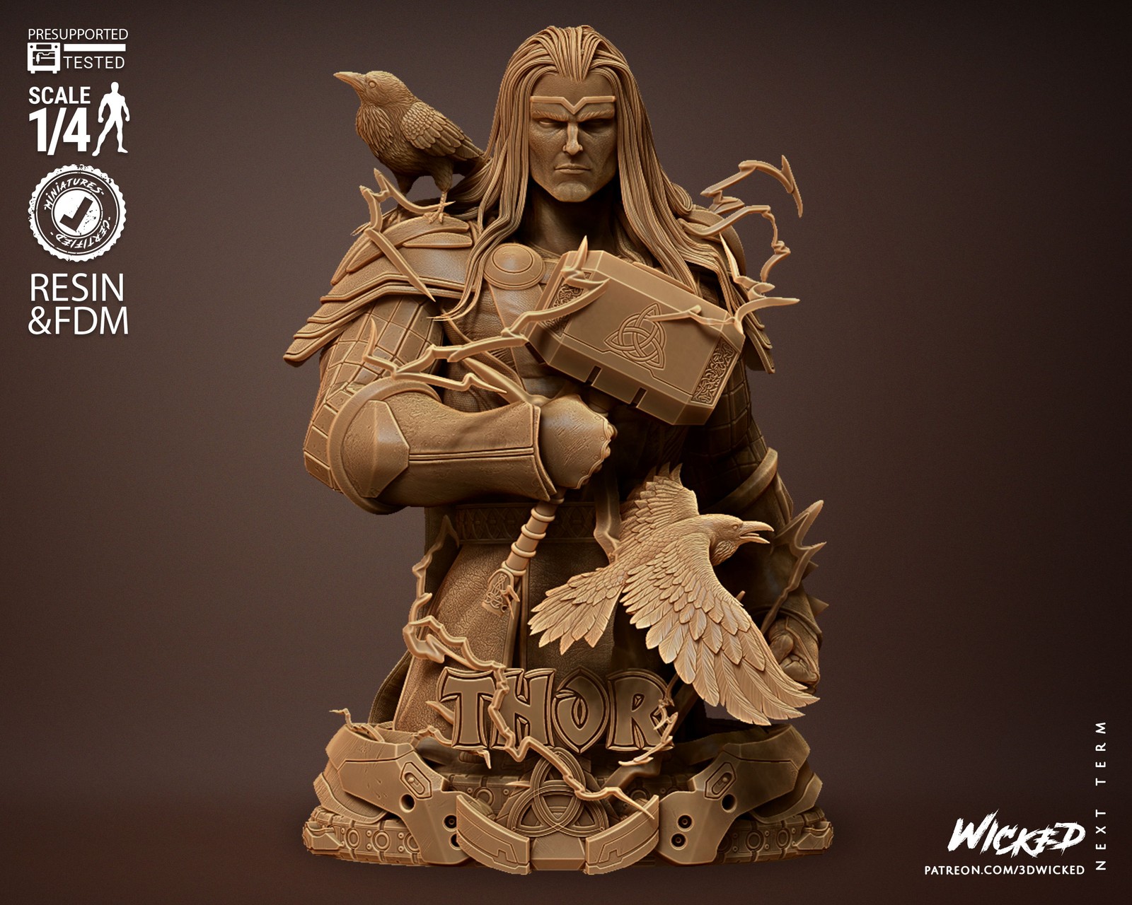 Marvel Thor Bust - Image 3