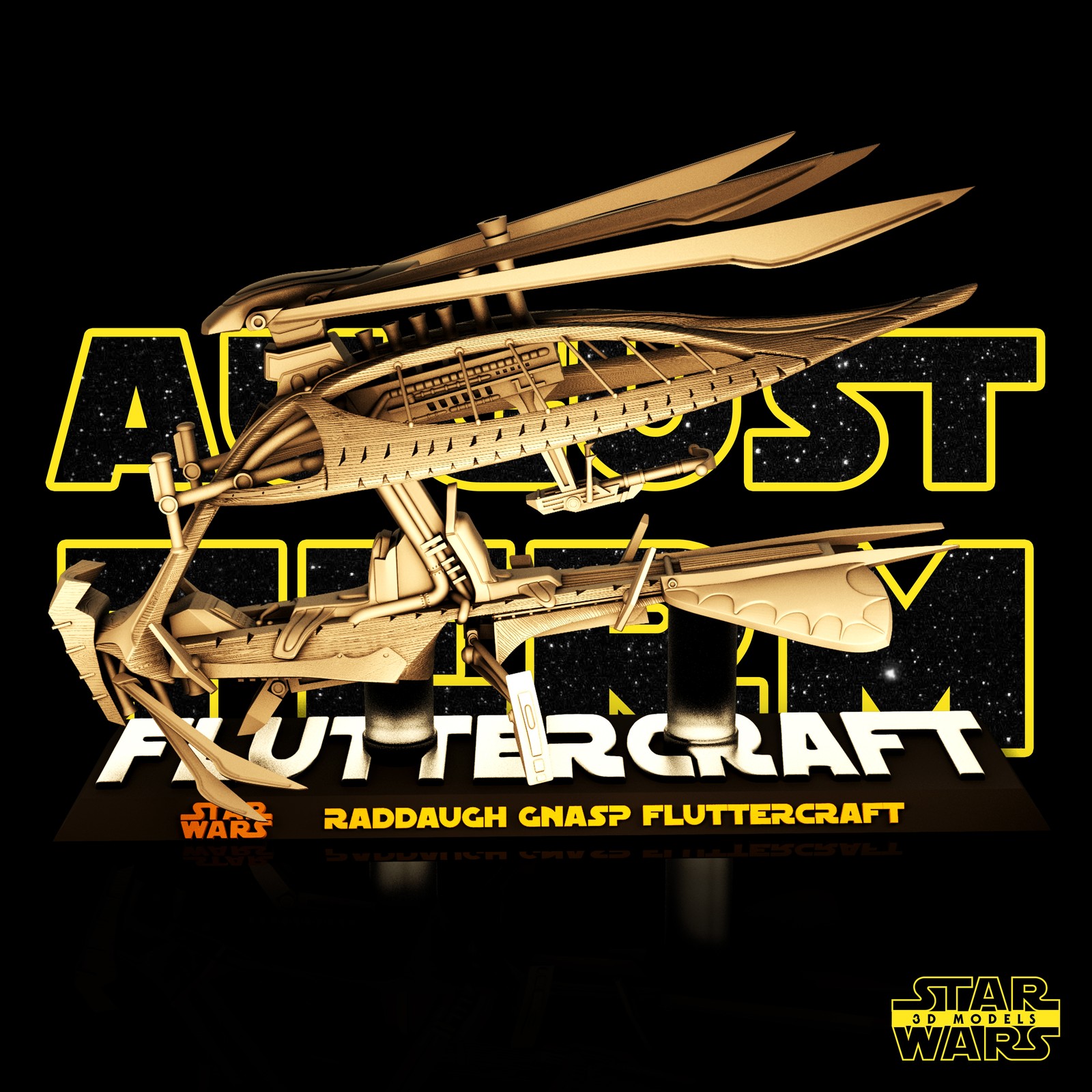 Raddaugh Gnasp Fluttercraft "Ship" (Star Wars)