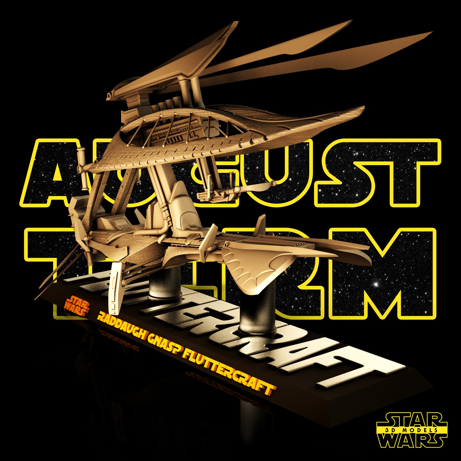 Raddaugh Gnasp Fluttercraft "Ship" (Star Wars) - Image 4