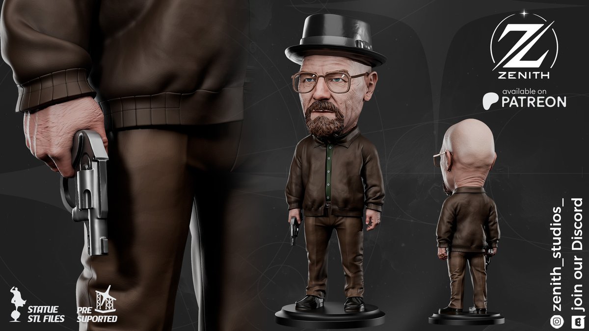 Walter White - Chibi (Breaking Bad)