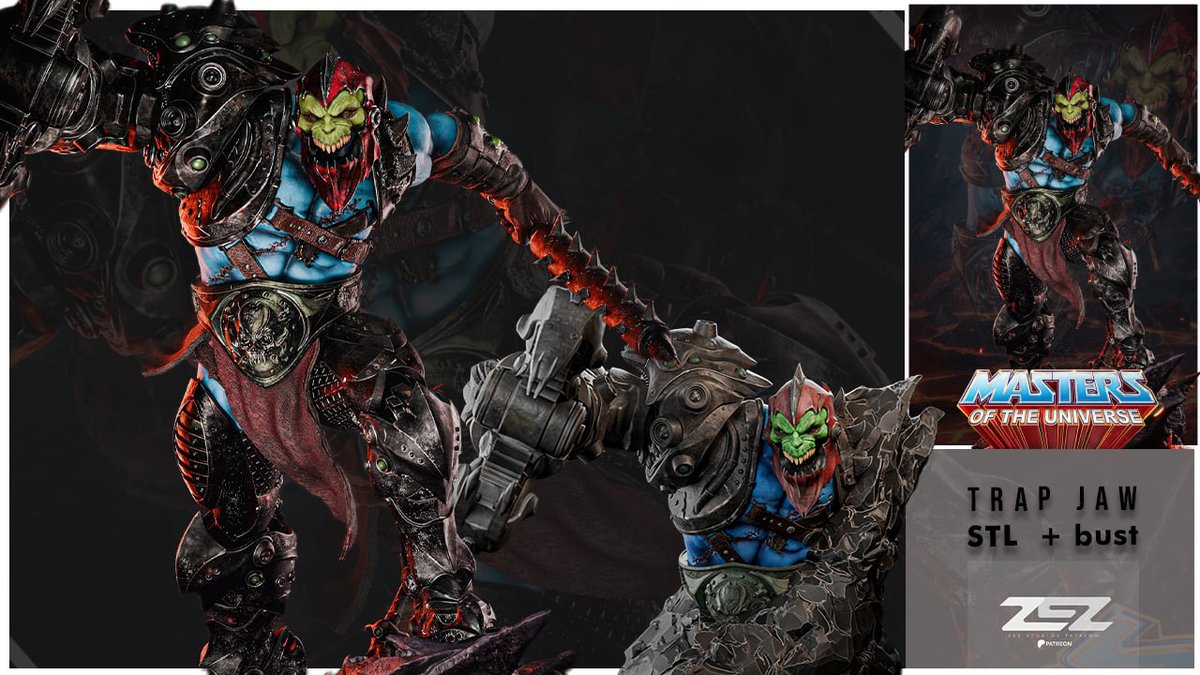 Trapjaw Bust - Image 2