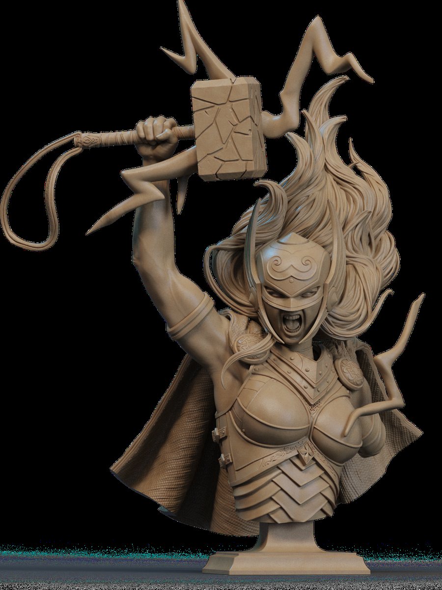 Lady Thor Bust