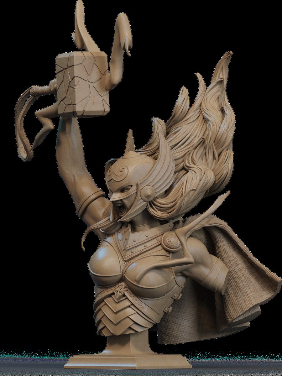 Lady Thor Bust - Image 2