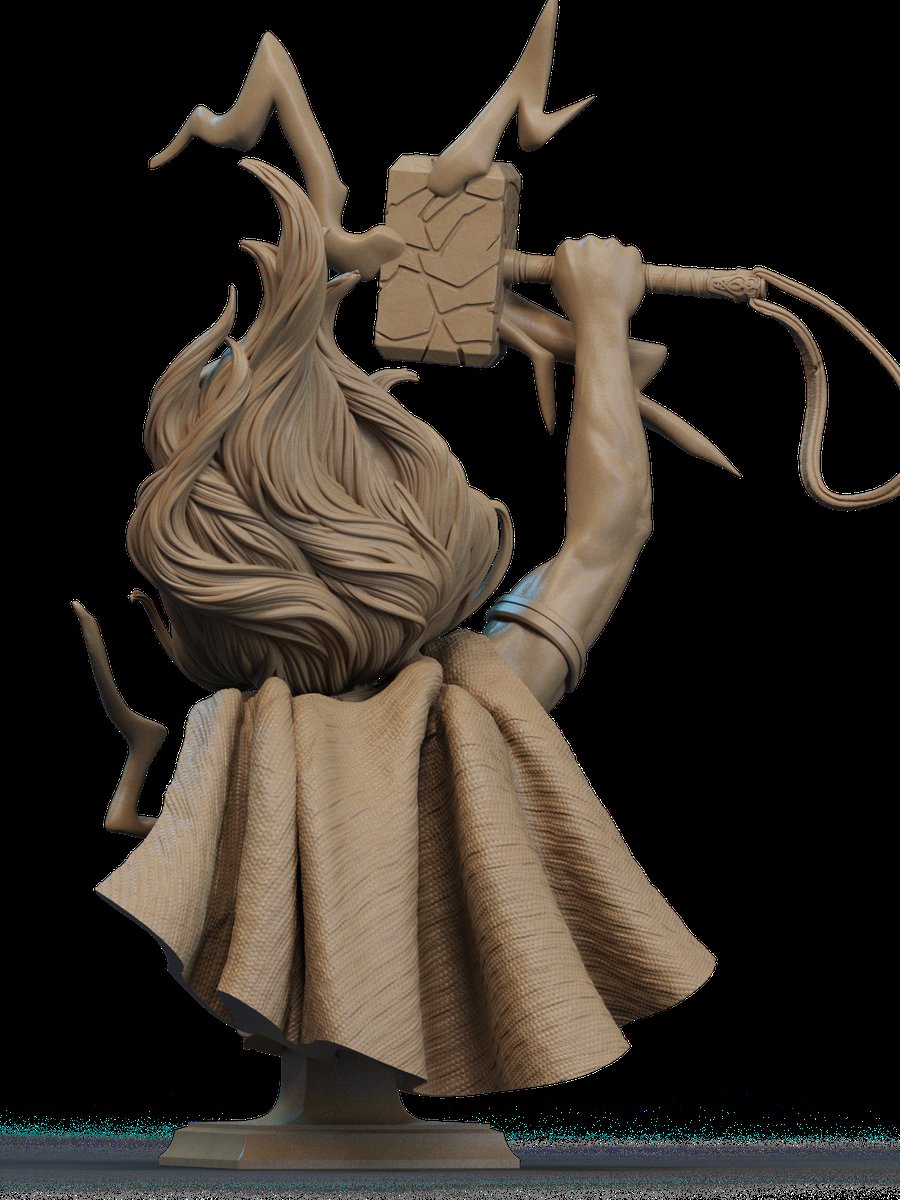 Lady Thor Bust - Image 3