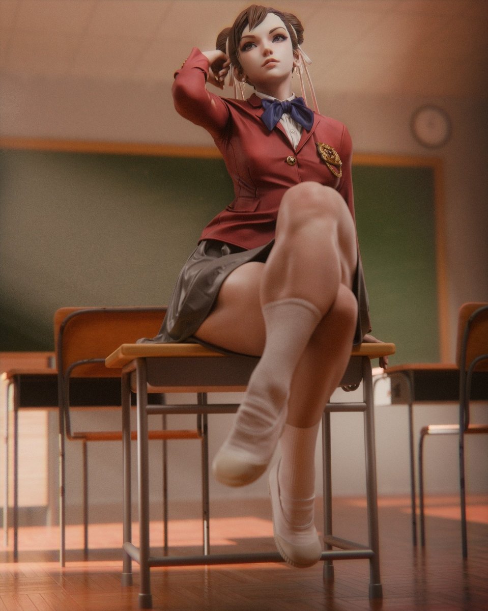 Chun-Li School Uniform (Street Fighter)