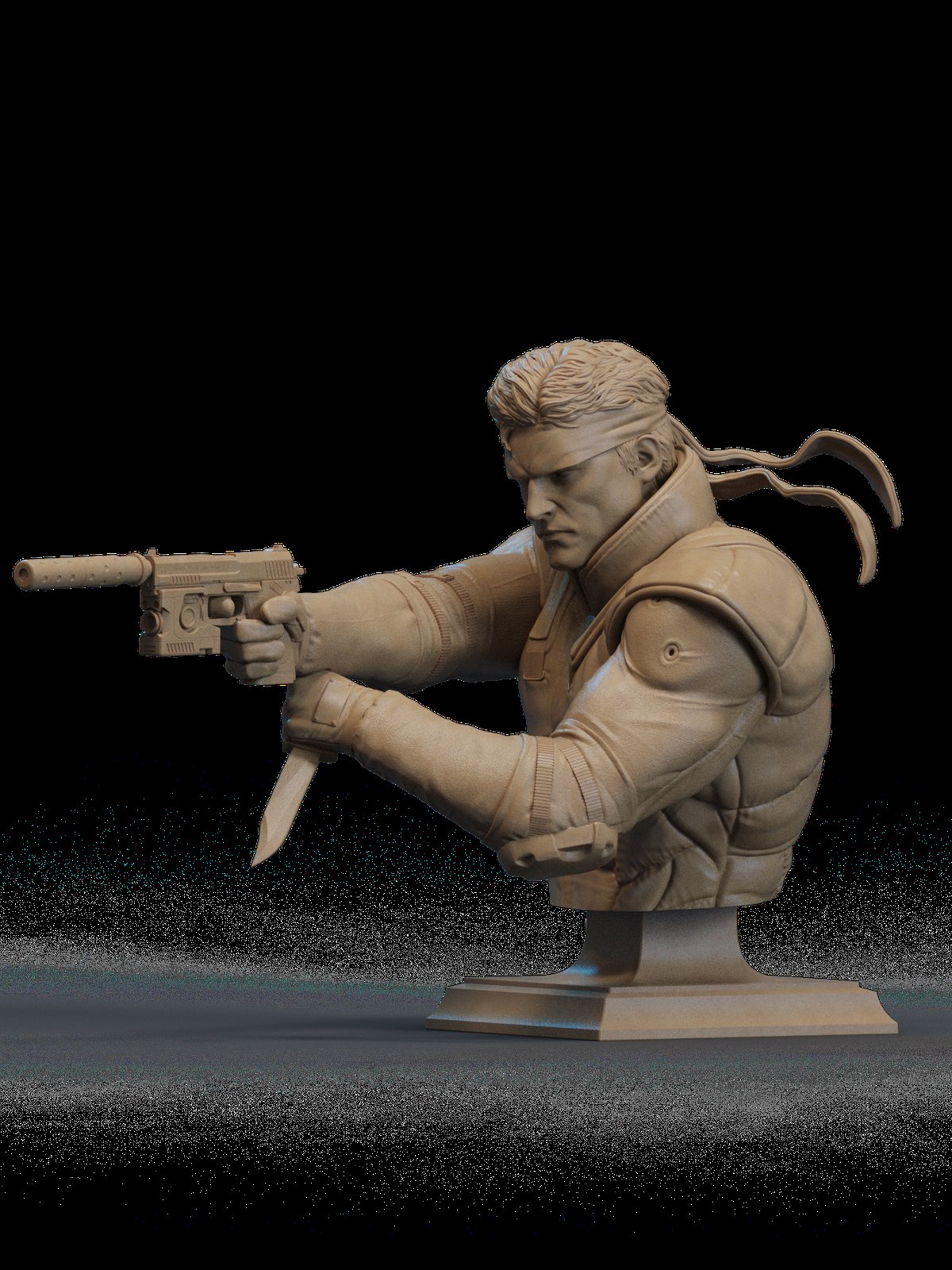 Solid Snake - Bust (Metal Gear Solid) - Image 2