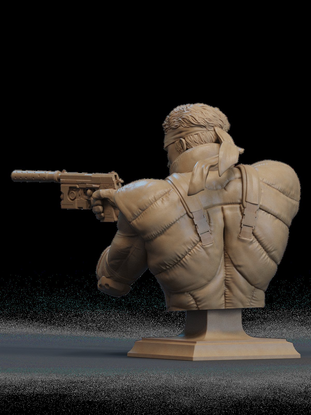Solid Snake - Bust (Metal Gear Solid) - Image 3