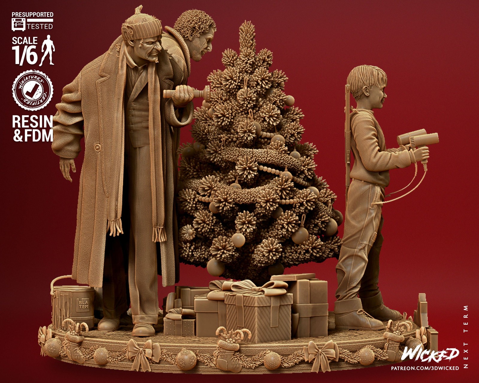 Home Alone Diorama Sculpture - Image 5