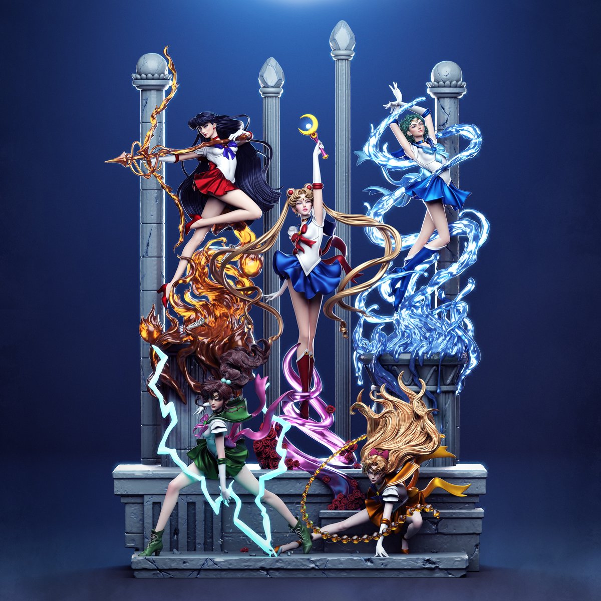 Sailor Moon - Diorama