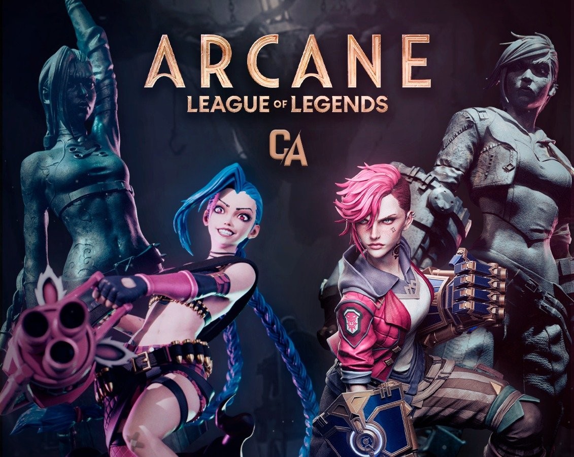 Jinx & Vi Arcane - Pack (League of Legends)