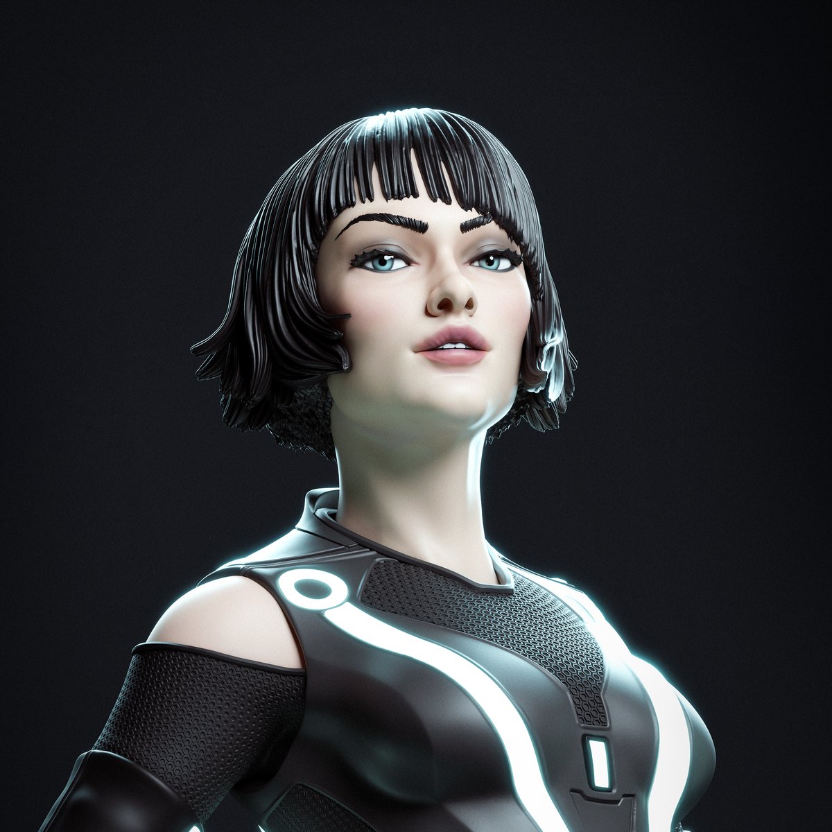 Quorra Legacy - Diorama (Tron)